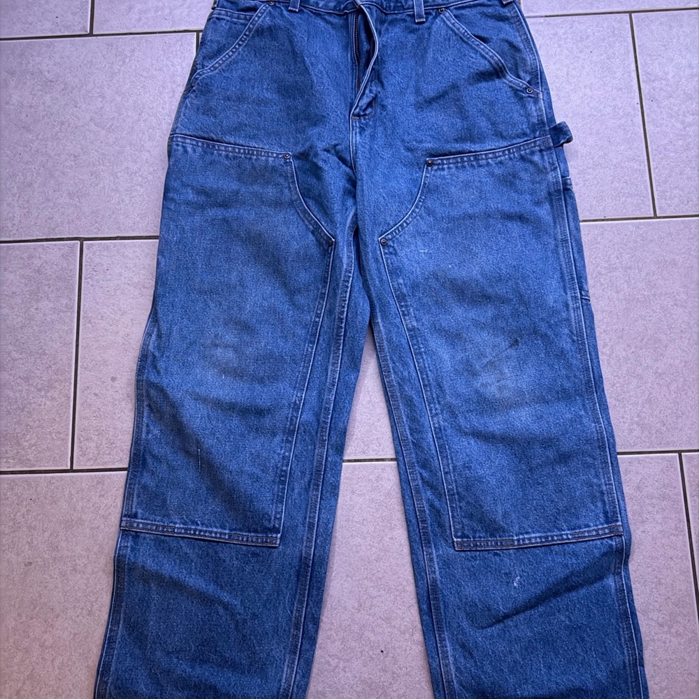 Carhartt Blue Workwear Carpenter Jeans